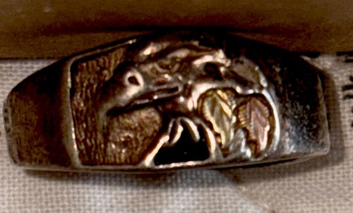 Anello uomo vintage - , black