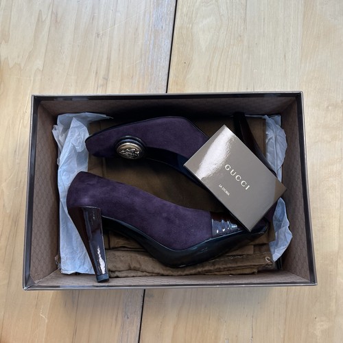 Gucci décolleté viola