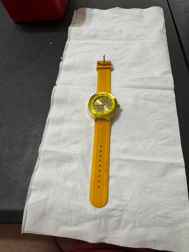 Lacoste 3atm rare yellow band - lacoste,