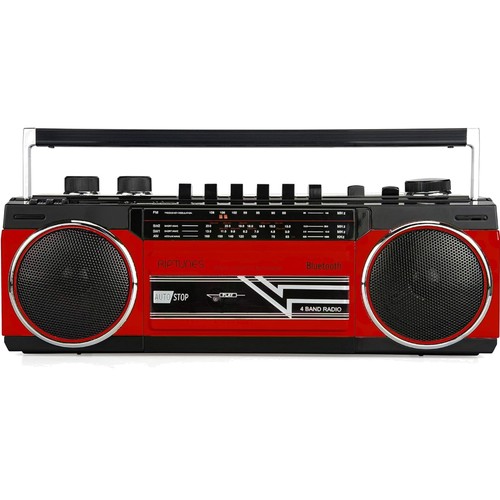Boombox retrò rosso - , con