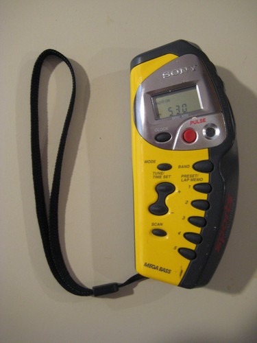 Sony sports walkman radio - sony,