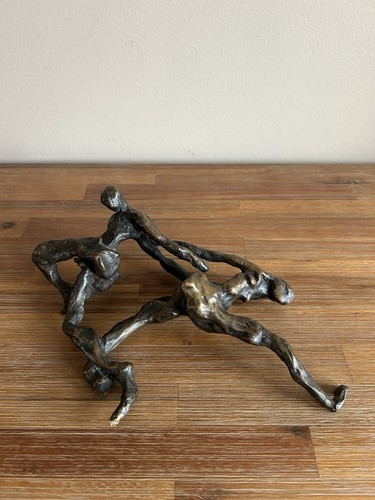 Scultura bronzo astratta - bronzo,