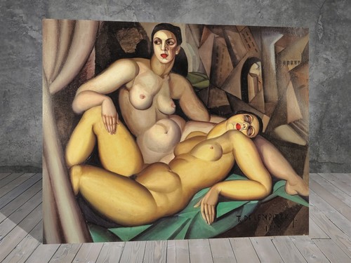 Tamara lempicka due amici - lempicka,