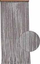 Tenda a fili Braid cm marrone