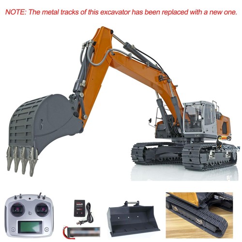 Escavatore cingolato metallo
