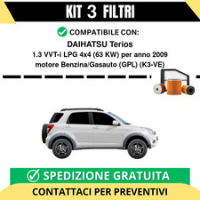 Kit 3 Filtri Tagliando per