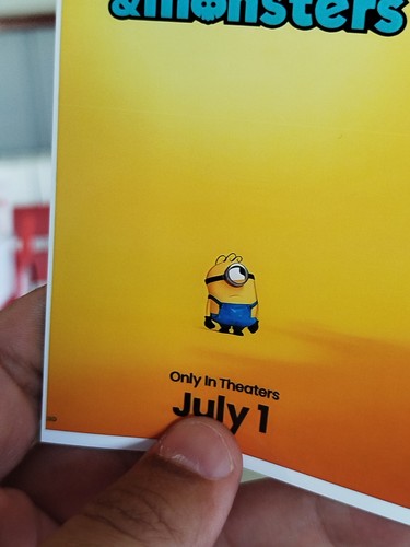 Les minions monstres - les, et