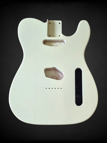 Corpo telecaster cream yellow - telecaster,