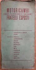 Motoricambi-F.lli Esposti(Milano)-Prezziario ricambi -Listino n.ro 6-1955-Vespa-