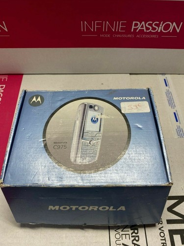 Motorola c975 silver rare - motorola,