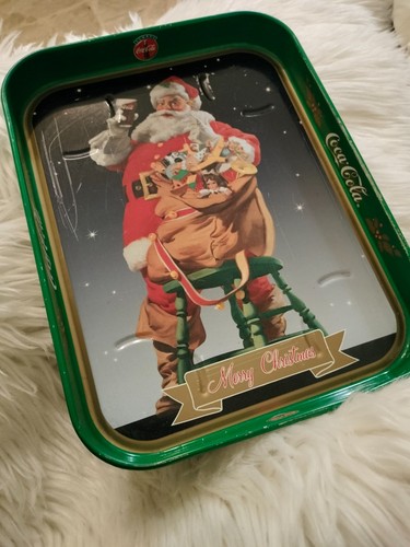 Vassoio coca cola babbo - coca, natale