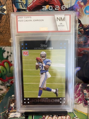 2007 topps 320 calvin - 2007, rc