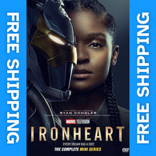 NEW Marvel: Ironheart (2025) TV Series HD DVD All Region *FREE TRACKED SHIPPING