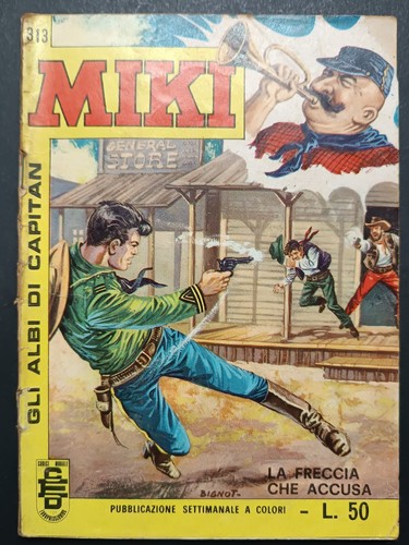 Fumetto capitan miki to - miki, f.to