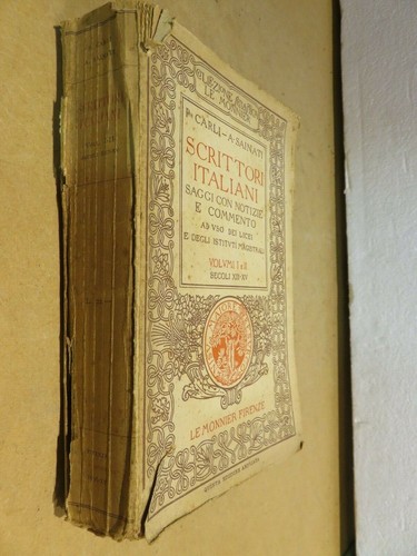 Scrittori italiani volume - scrittori,
