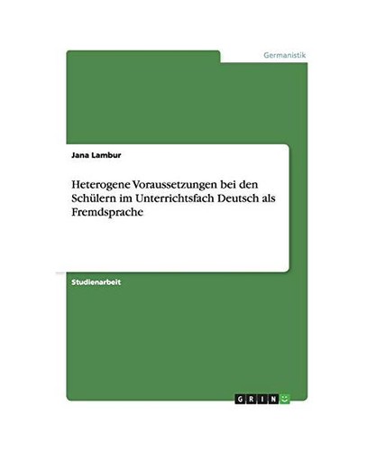 Heterogene voraussetzungen bei - voraussetzungen,