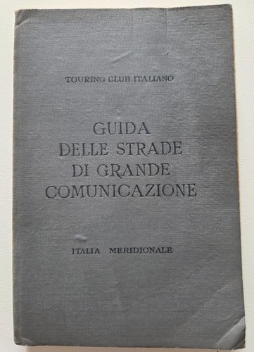 Carta stradale epoca - d'epoca, del