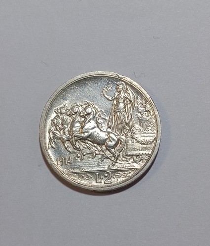 Italia lire 1914 argento - lire,,