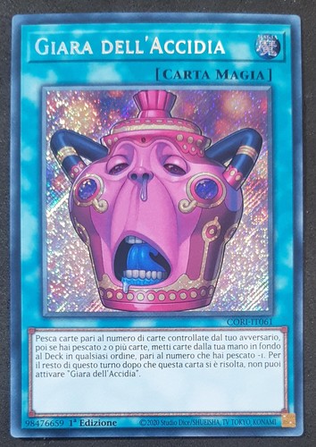 Giara dell accidia rara - giara, dell'