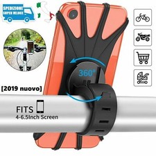 SUPPORTO CELLULARE per BICI e/o MOTO porta telefono iPhone Samsung da bicicletta