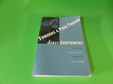 Towards a Poor Theatre (Theatre Arts) - Jerzy Grotowski Eugenio Barba in inglese