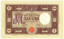 1000 LIRE BARBETTI GRANDE M