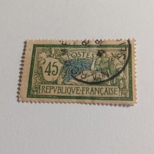 Francia Francobollo 45 Cent Di