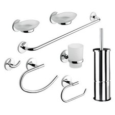 SET ACCESSORI BAGNO 8 PEZZI