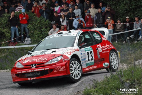 Spoiler peugeot 206 wrc - spoiler,