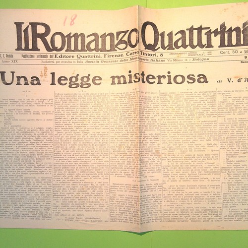 Una legge misteriosa - una,