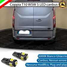 COPPIA LUCI TARGA 5 LED