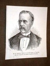 Antonio Berti Senatore Venezia, 20 giugno 1812 – Venezia, 24 marzo 1879
