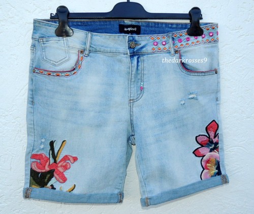 Pantaloncini jeans desigual - pantaloncini,