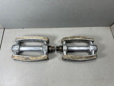 Pedali- FOM ?  biciclette epoca Taurus Maino Atala  in alluminio e gomma usati