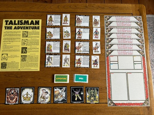 Talisman the adventure set - talisman,
