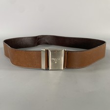 Cintura PRADA in pelle marrone
