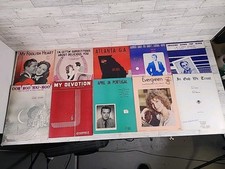 Lotto 10 spartiti musicali