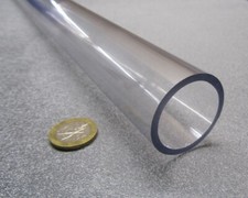Tubo/tubo trasparente tondo in