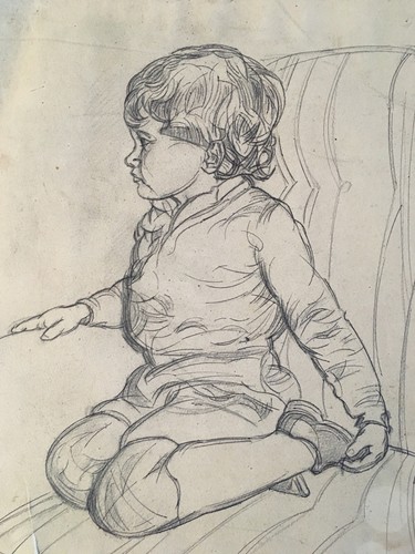 Bel disegno ritratto bambino - bel,