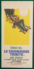 AAA LOCANDINA LO CHIAMAVANO TRINITA' TERENCE HILL BUD SPENCER  SPAGHETTI WESTERN