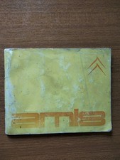 1971 AMI 8 BERLINA AM-JA BREAK AM-JD CITROEN ITALIA USO MANUTENZIONE LIBRETTO