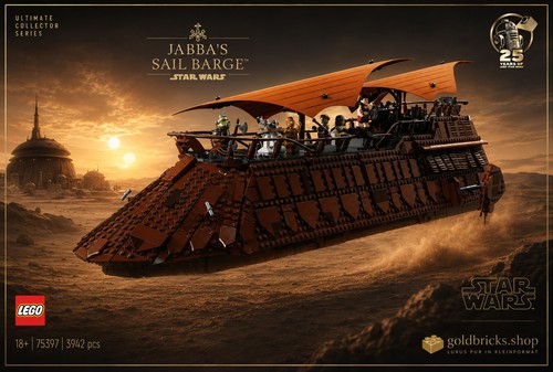 Lego star wars 75397 - ucs, barca
