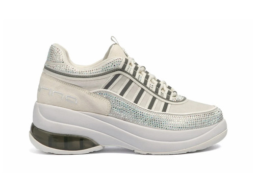 Fornarina sneaker bianca - fornarina,