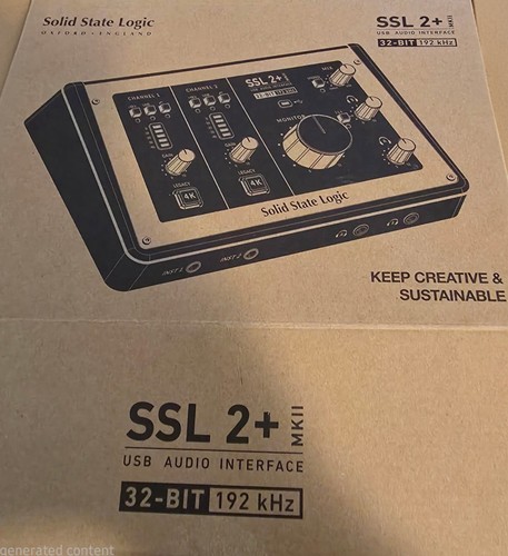 Solid state logic ssl2 - logic, mkii