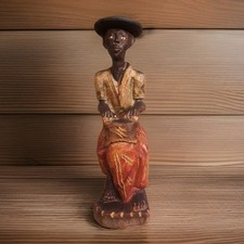 Statua Scultura In Legno