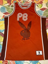 Maglia basket rossa Playboy