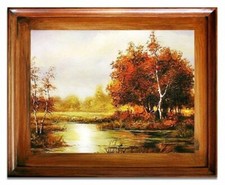 Paesaggio - Autunno - Dipinto