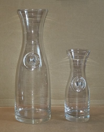 Coppia antiche bottiglie - bottiglie, da