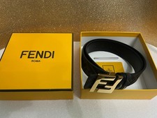 Cintura Fendi 80/32 - Nuova Con Scatola XS Reversibile