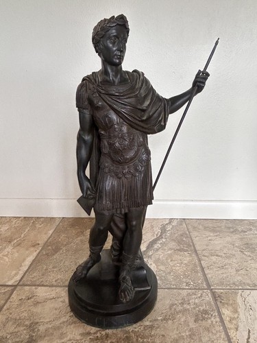 Scultura alta bronzo giulio - scultura, in